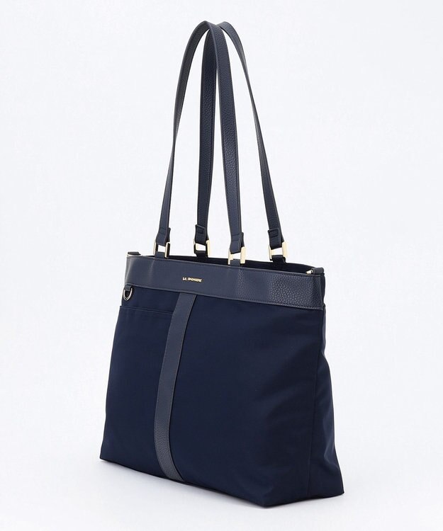 LA BAGAGERIE コンビ2WAYトートバッグ MEDIUM ネイビー