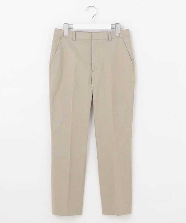 J.PRESS LADIES 【洗える・撥水・防汚】コットンFITTYシャーク テーパード パンツ ベージュ系