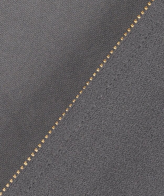 組曲 【先行予約・WEB限定】ジョーゼットジャージー ブルゾン グレー系