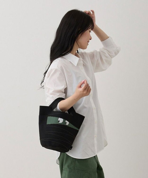 ROOTOTE 1296【インテリアになるトート】EU.デリ.グルグルミイラ-A 02：ブラック