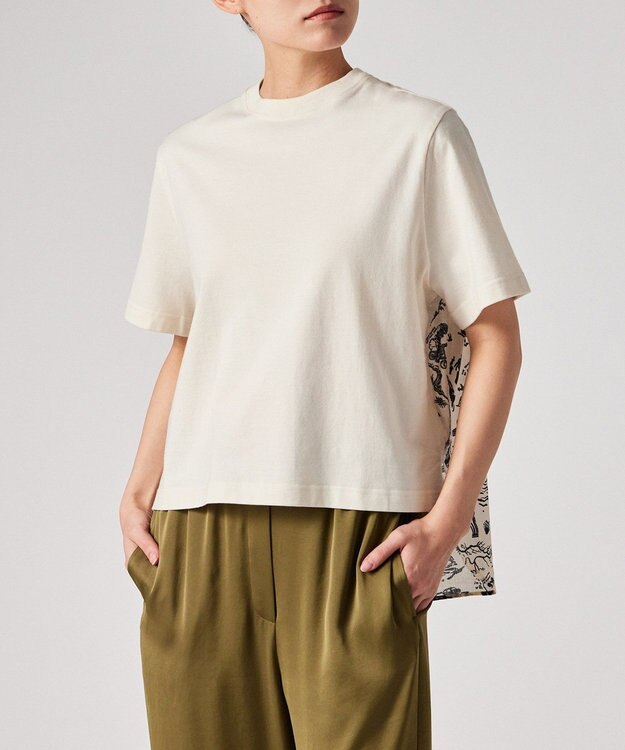 Paul Smith Travel Stories コンビ 半袖カットソー オフホワイト