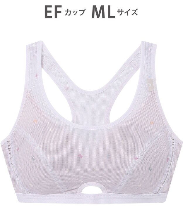 CW-X 【WOMEN】 スポーツブラ ミディアム サポートタイプ 【動いてもズレにくい】 吸汗速乾（本体） HTY007 /ワコール ピーチ