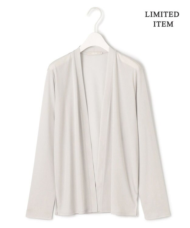 ICB 【WEB限定・接触冷感・洗える】PINION ショートカーディガン トープ系