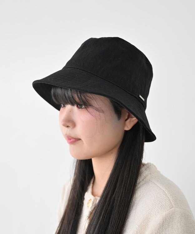 ATRENA R／DENIM BUCKET HAT デニムバケットハット ブラック