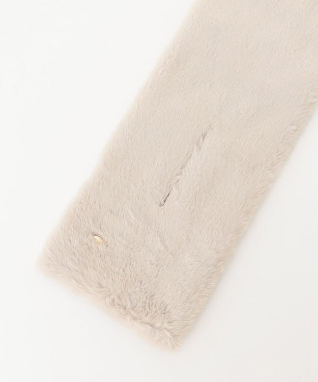 TOCCA 【リバーシブル】PEARL FUR REVERSIBLE TIPPET ティペット ベージュ系