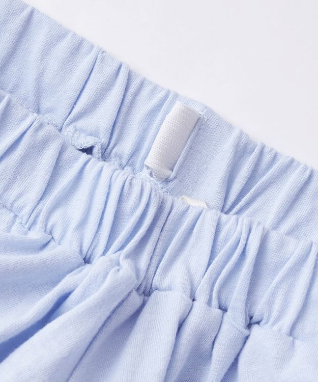 組曲 KIDS 【150-160㎝】イレギュラーヘム キュロット スカイブルー系