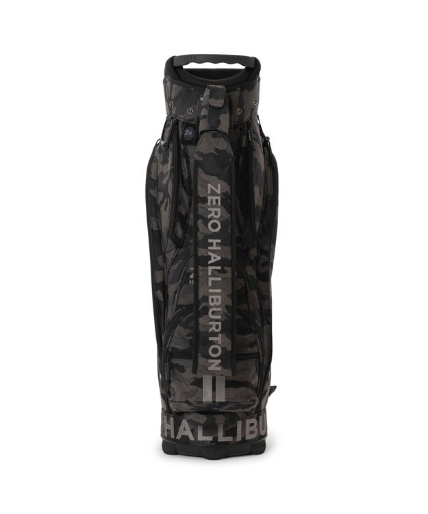 ZERO HALLIBURTON コーデュラキャディバッグ 82051 ブラックカモ柄