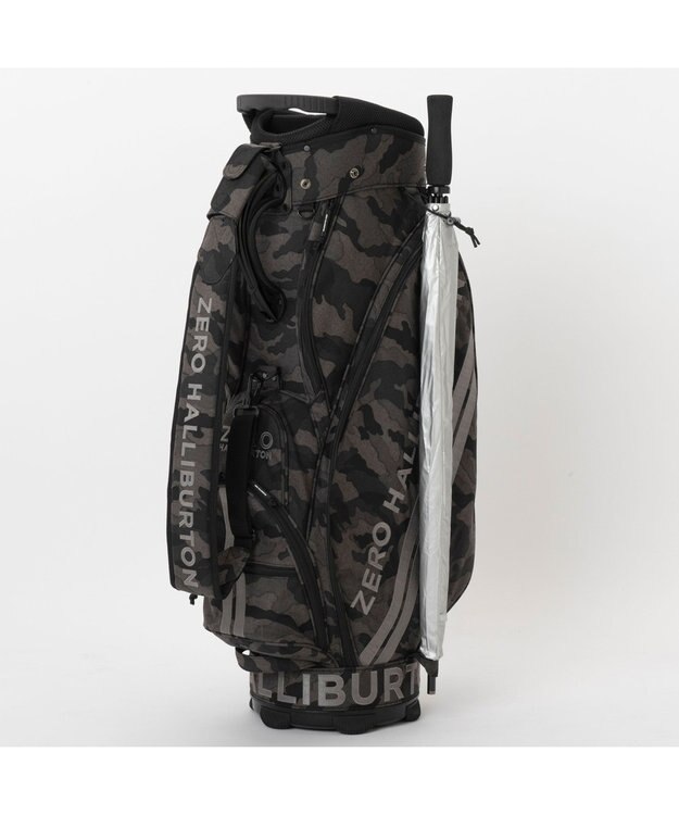 ZERO HALLIBURTON コーデュラキャディバッグ 82051 ブラックカモ柄