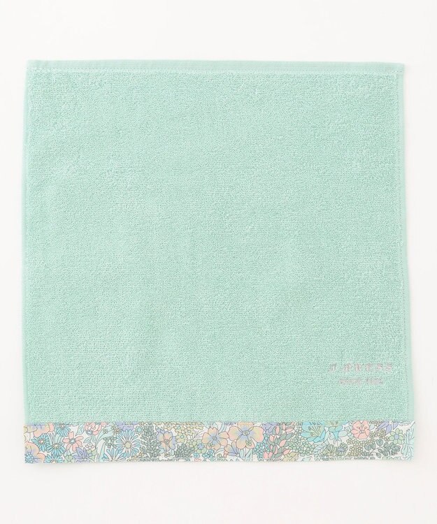J.PRESS LADIES 【liberty】タオルハンカチ ミント系