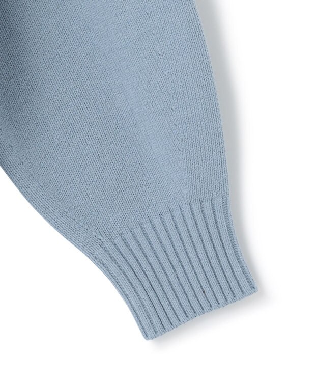 23区 L 【SLOW/一部店舗限定】ハイバルコットンブレンド カーディガン スカイブルー系