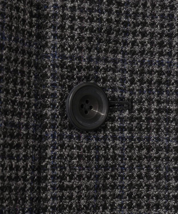 J.PRESS MEN 【J.PRESS Original Fabric for CUBA BEACH】ツイードバルカラーコート グレー系3