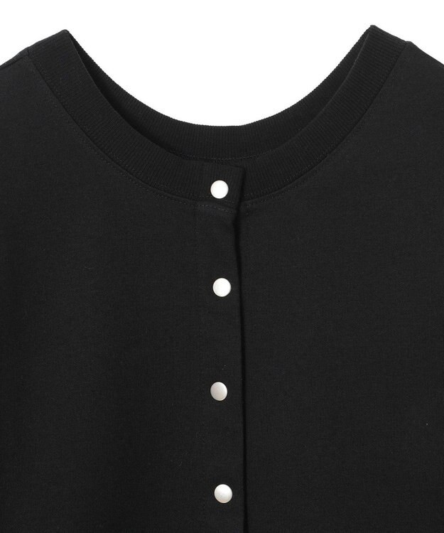 Green Parks ナイトメア／２ｗａｙ　ラインストーンカーディガン Black