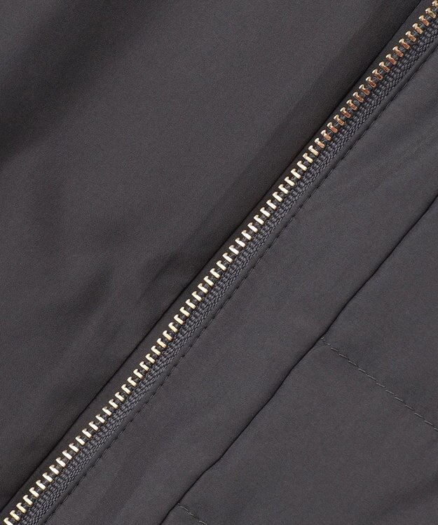 自由区 【カタログ掲載】ライトダウンリバーシブルノーカラー ジャケット スレート