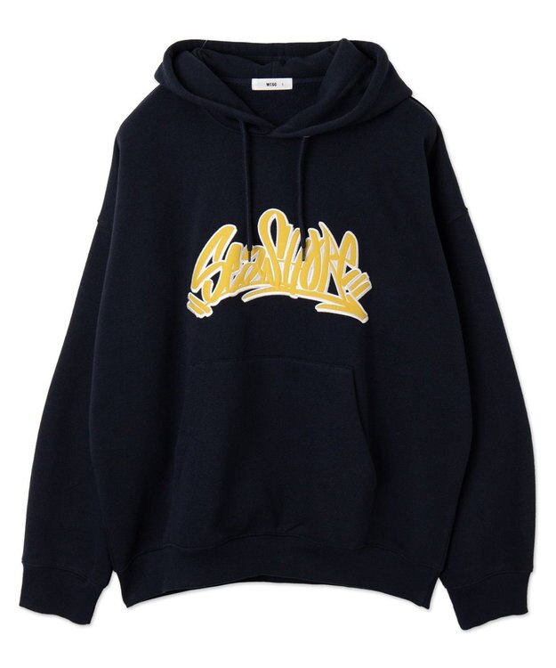 WEGO ワッペンロゴパーカー ネイビー