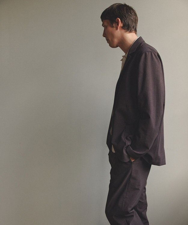 UNFILO MENS TENNEN TOUCH テーラードジャケット [24年春夏商品] ブラウン
