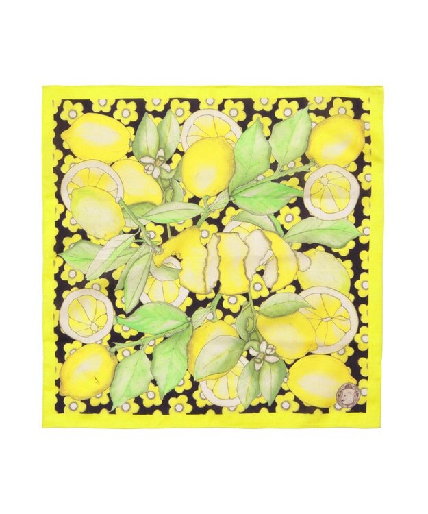 MOONBAT 【日本製】SWASH LONDON Citrus コットン スカーフハンカチ レモンイエロー