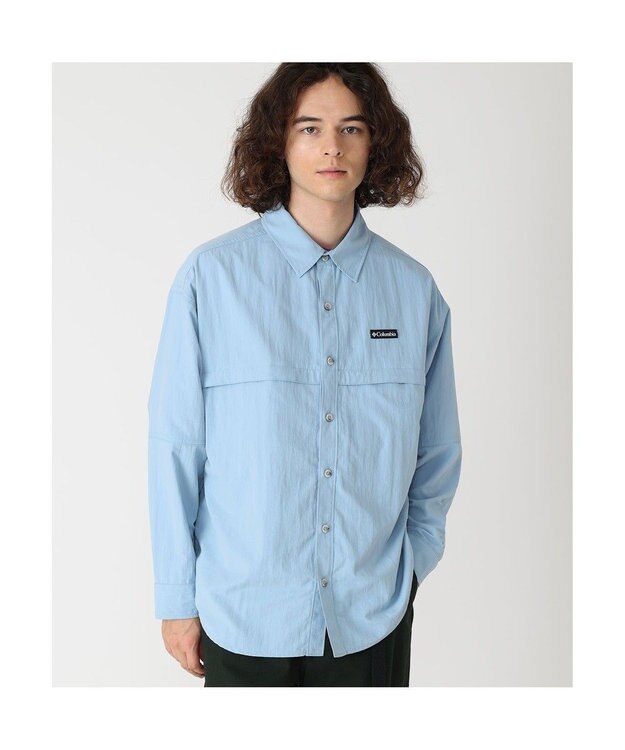 Columbia Columbia/ トルネードリムロングスリーブシャツジャケット /コロンビア Ripple Blue