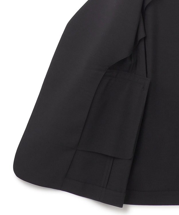 UNFILO TENNEN TOUCH ミドルジレ ブラック