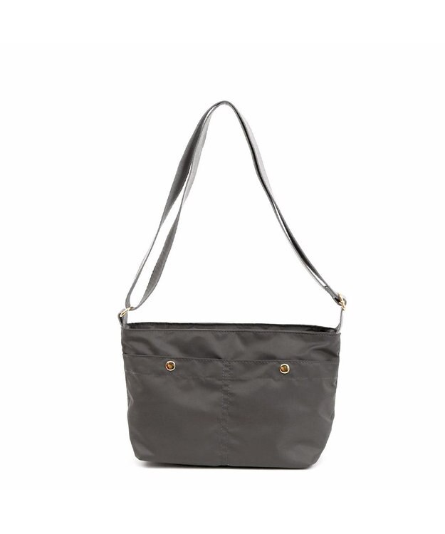 UNBILLION カシュカシュ cachecache / 舟型ナイロンショルダー GY