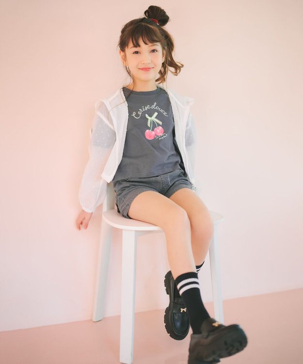 ANY KIDS 【一部店舗/WEB先行販売アイテム】シアードビーブルゾン オフホワイト