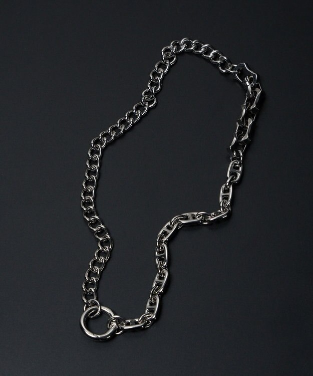 WEGO Mミックスチェーンネックレス 柄2