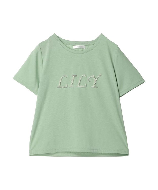 Green Parks ・swing by パールロゴTEE Green