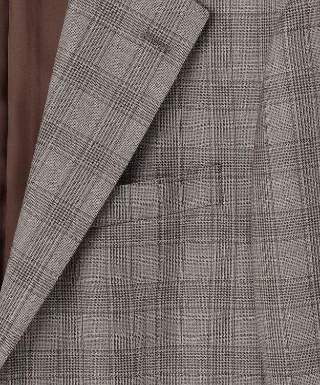 J.PRESS MEN 【J.PRESS MOVING】Albino Torello Viera グレナカートチェック ジャケット ブラウン系3