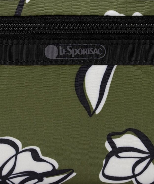 LeSportsac COSMETIC CLUTCH/オリーブフローラルシルエット オリーブフローラルシルエット