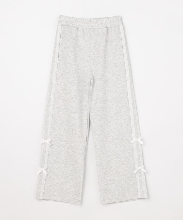 ANY KIDS 【洗濯機可能/速乾】ドライタッチ トラックパンツ グレー