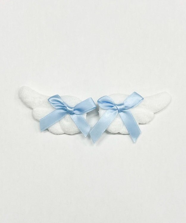 WEGO L2Pリボン羽クリップ サックス