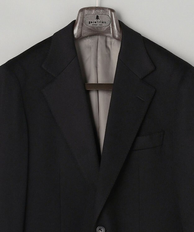 GOTAIRIKU GOLD LABEL/WEB&一部店舗限定【COLOMBO】ピュアカシミヤ ジャケット(25年モデル) ブラック系