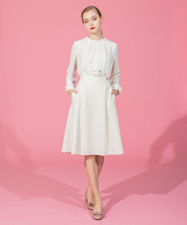 TOCCA 【洗える】PRIMAVERA SKIRT スカート ベージュ系