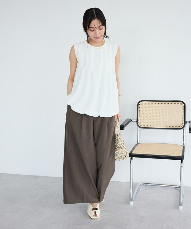 CRAFT STANDARD BOUTIQUE タックバルーンプルオーバー Off White