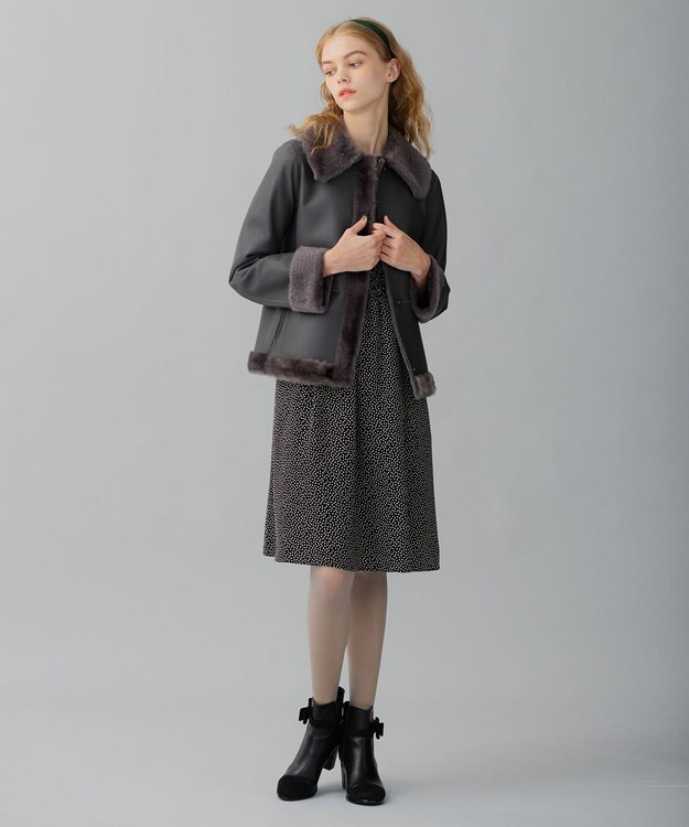 TOCCA 【数量限定】FAVOR ムートンコート グレー系