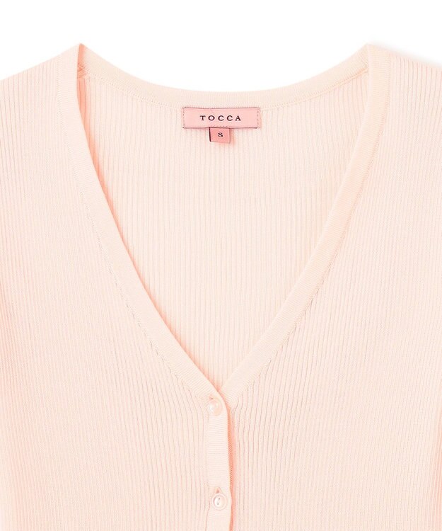 TOCCA 【洗える】AJISAI CARDIGAN カーディガン ピンク系