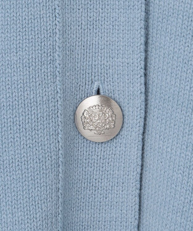 23区 S 【SLOW/一部店舗限定】ハイバルコットンブレンド カーディガン スカイブルー系