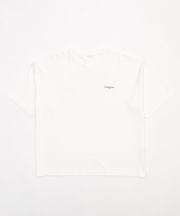 WEGO ARTCOLLECTIONプリントT（SS） ホワイト