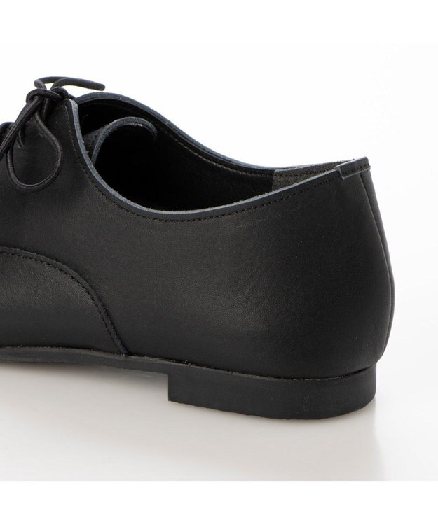 ing <ing>【WEB限定】ゴム紐レースアップシューズ ブラック