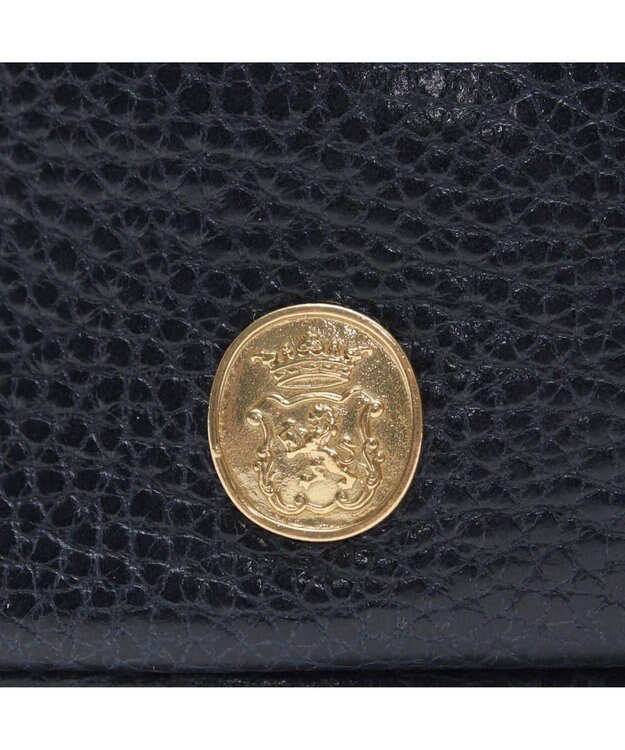 A.D.M.J. 【牛革】ノーブルファスナートート25cm(Dカン＋) NAVY