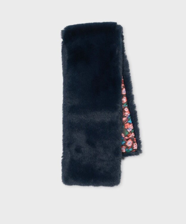 Paul Smith Tea Floral ティペット ネイビー