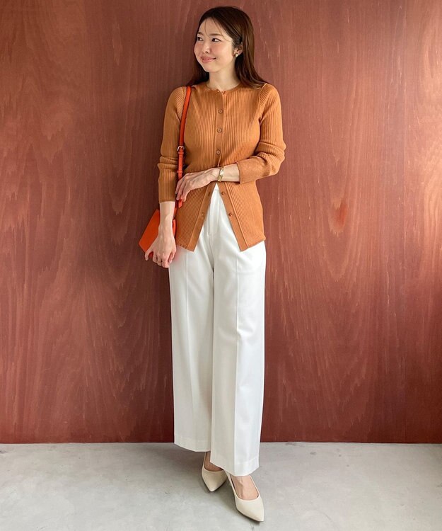 UNFILO beauty warm ワイドパンツ [WEB限定]オフ