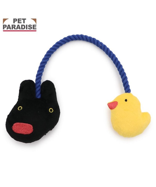 PET PARADISE リサとガスパール ロープトイ 《ガスパール》 ネイビー
