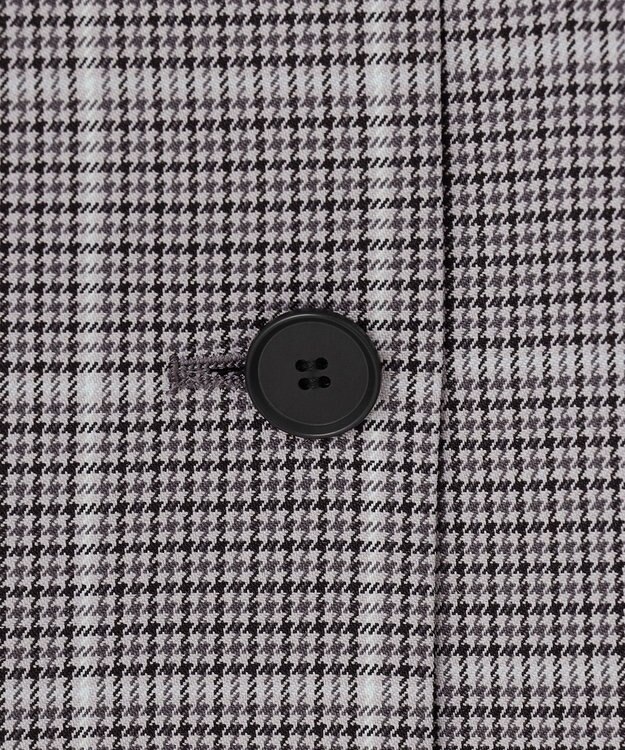 23区 S 【洗える】ガンクラブプレイドチェック ジャケット グレーチェック