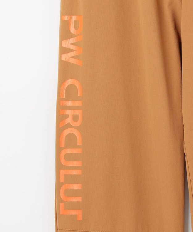 PW CIRCULUS 【裾スピンドル付 / 伸縮性あり 】【MEN】ベルト付 ヘムスピンドルパンツ ベージュ系