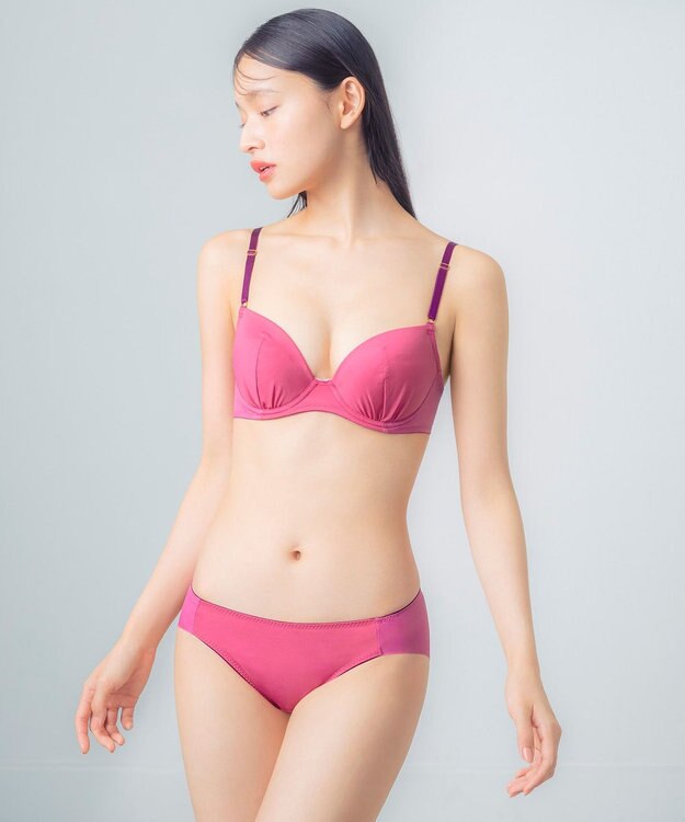 Wing 【ナチュラルアップブラ】 ふっくら自然なバストをメイク AA~Fカップ展開 KB3001 ウイング／ワコール ロマンピンク