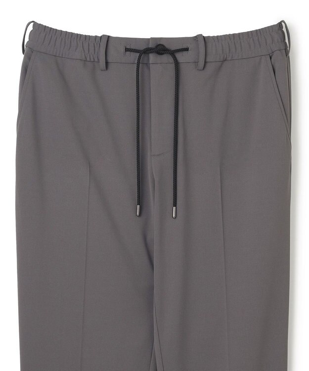 JOSEPH HOMME 新素材【ストレッチ/洗える/撥水/UVカット/接触冷感/防透性/防汚性】プルシェルポンチ  / ドロスト付テーパードパンツ PEGG CONVERTIBLE グレー系