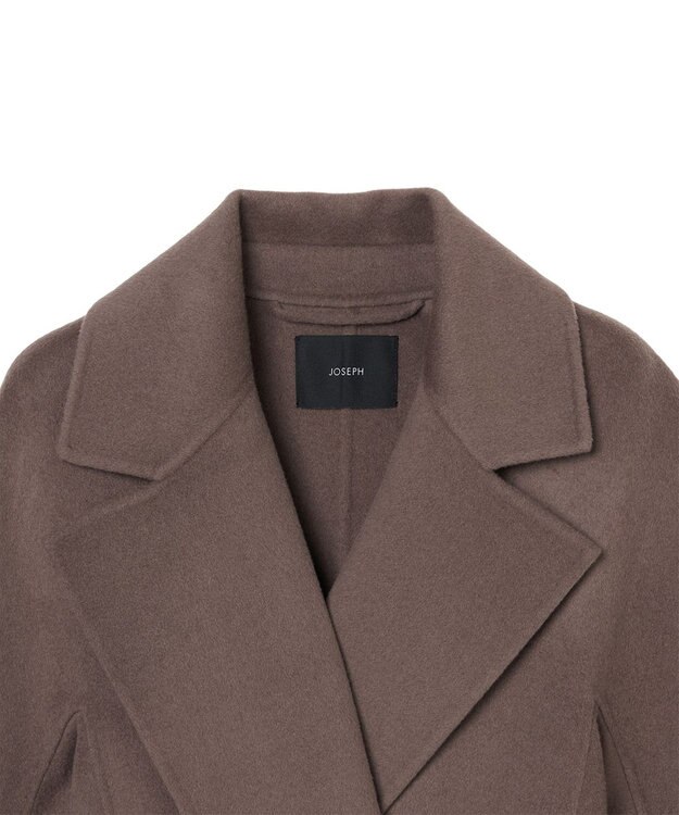 JOSEPH ダブルフェイスカシミアコート　コスタ Mushroom