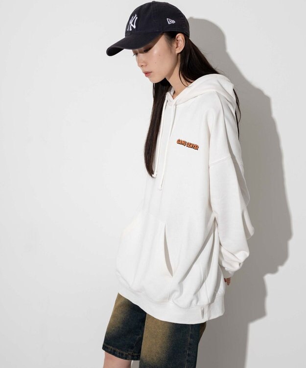 WEGO 【ユニセックス着用ITEM】別注NEW　JACKグラフィックプルパーカー ホワイト