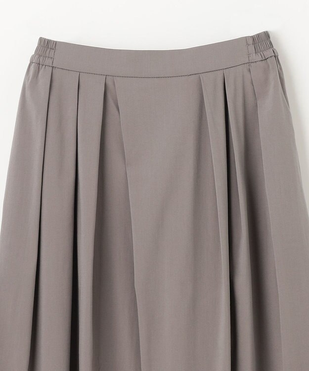 ANY L 【洗濯機可能/接触冷感/UVケア/イージーケア/ウエストゴム】清涼リラックススカーチョ グレー