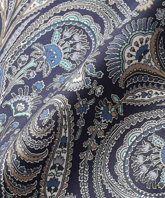 23区 【R(アール)】Ratti ペイズリープリント スカート ネイビー系5